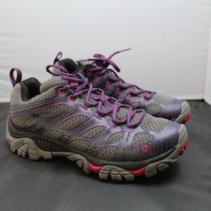 Merrell Women's All Out Hiking Shoes Plum/Plumeria Size 7.5